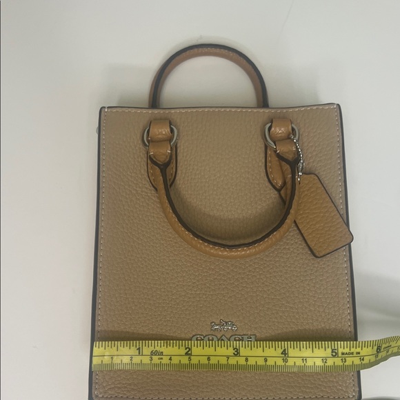 Coach Tan Mini Tote - Picture 13 of 14